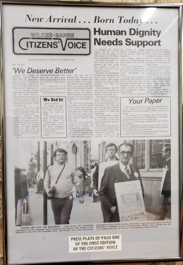 Roots of the Citizens Voice Newspaper